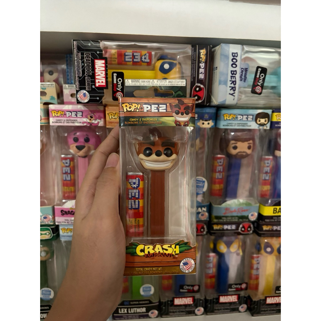 Funko Pop Pez Crash Bandicoot