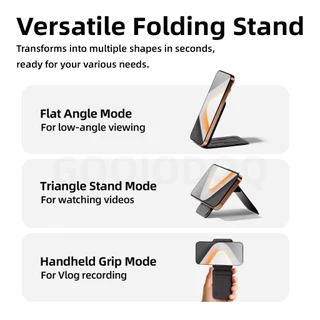 GOOJODOQ Phone Holder BD3019 ขาตั้งโทรศัพท์มือถือ ดูดแม่เหล็ก พับได้ ปรับมุมได้ หนัง ที่ตั้งโทรศัพท์