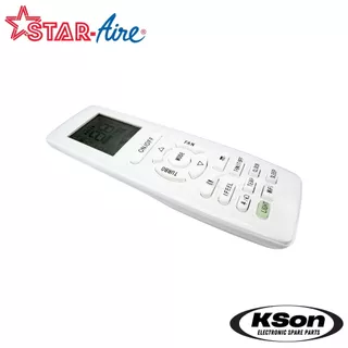 รีโมทแอร์ สตาร์แอร์ อะไหล่แอร์ Star Aire Air Conditioner Remote Control รุ่น DE-125-A