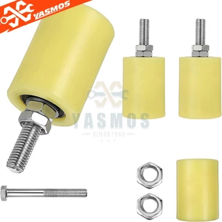 1ชิ้น ล้อประคอง ลูกกลิ้งไนลอน Slide Gate Guide ขนาด32/40/50/70/100มม ตลับลูกปืน อะไหล่ประตูรั้ว นำทางสไลด์ประตู
