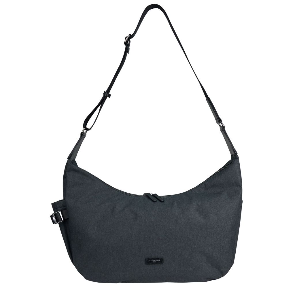 TAKEO KIKUCHI กระเป๋าสะพายข้าง COATED MELANGE NYLON SHOULDER BAG