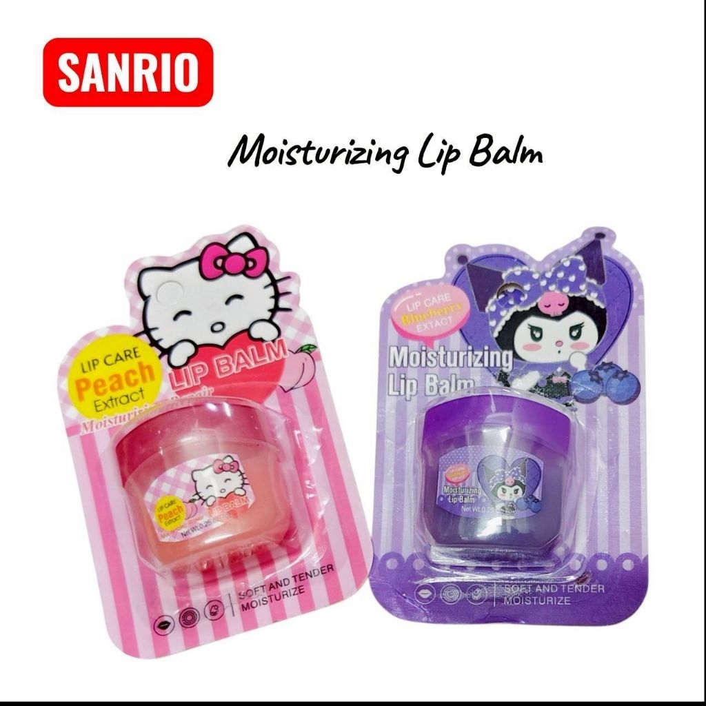 SANRIO Moisturizing Lip Balm ลิปบาล์มบำรุงฝีปาก 7g.