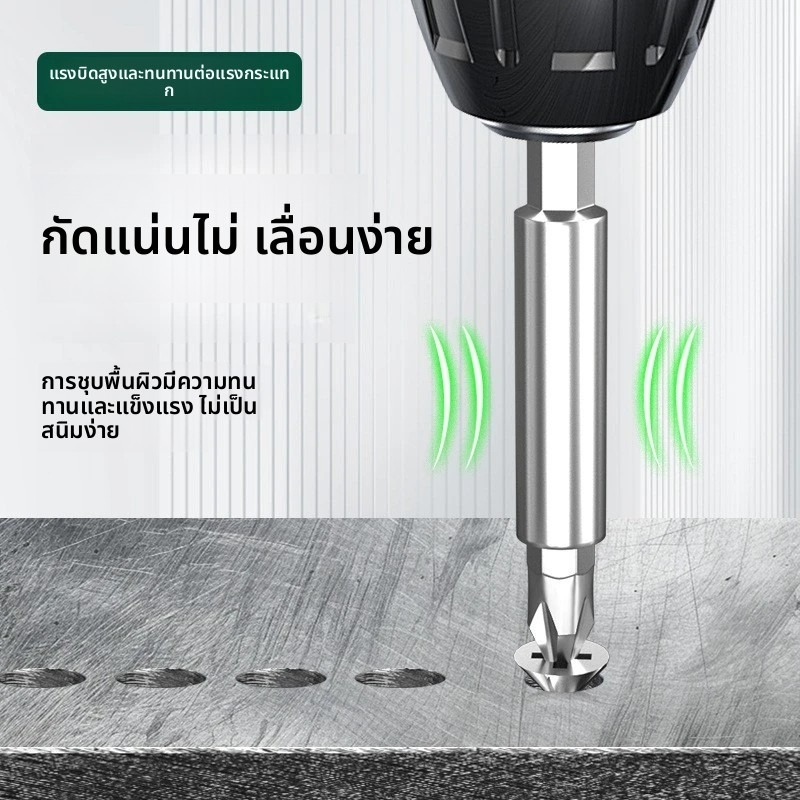 ชุดเครื่องมือ 40 ชิ้น ชุดไขควง ชุดประแจบล็อก ขนาด 1/2 นิ้ว ถึง 1/4 นิ้ว สินค้าแท้ - รูปที่ 3