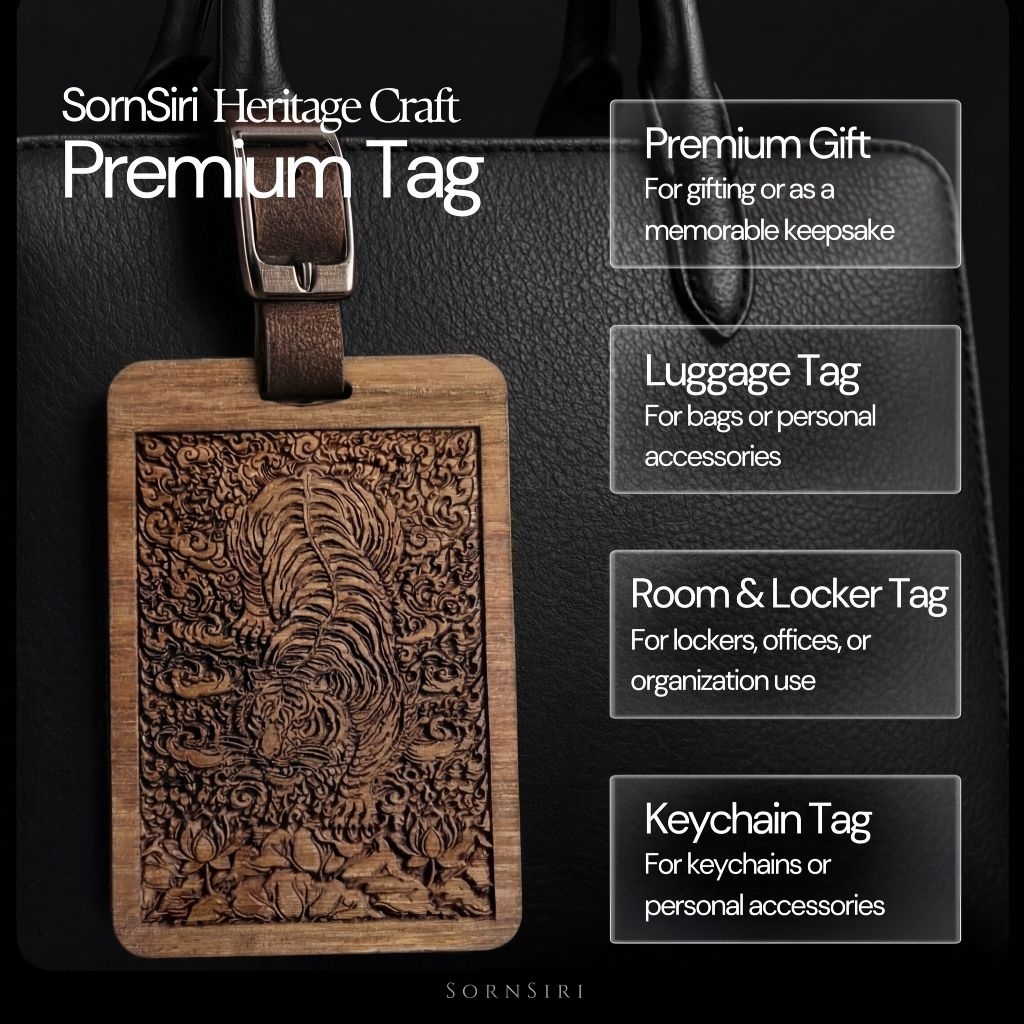 Limited แท็กไม้พรีเมียม+มีบริการสลักชื่อ รูปที่ 2