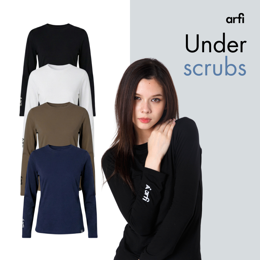 Arfi Underscrub เสื้อข้างในชุดสครับ สำหรับบุคลากรทางการแพทย์