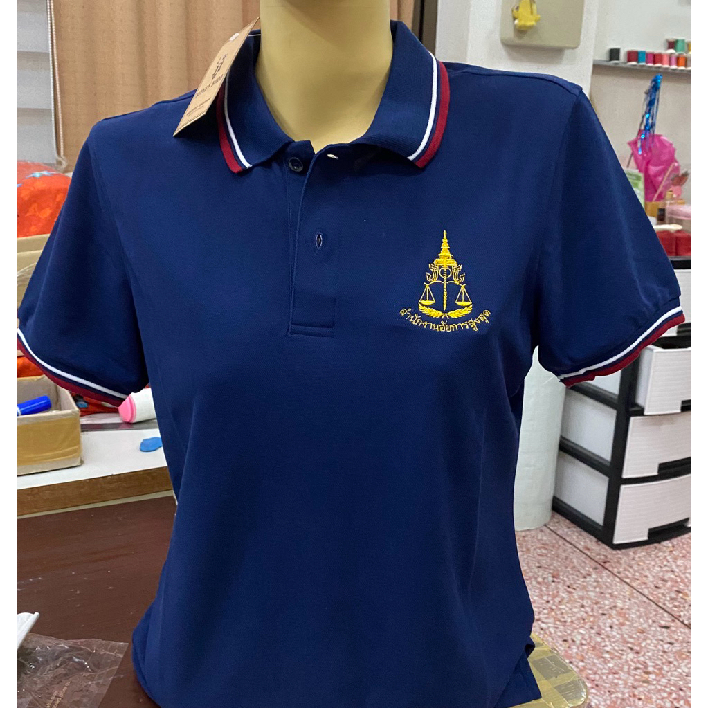 📍Sale📍พร้อมส่ง** เสื้อโปโล ปักสำนักงานอัยการ - รูปที่ 5