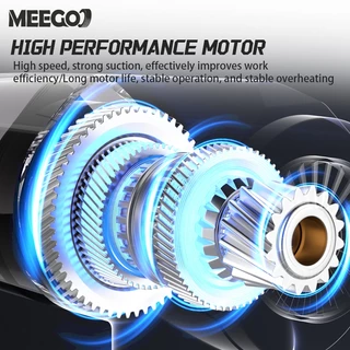 MeeGoo เครื่องดูดฝุ่นในรถไร้สาย ที่ดูดฦุ่นเล็ก 9000pa เครื่องเป่าลมไร้สาย For ทำความสะอาดรถยนต์ บ้าน