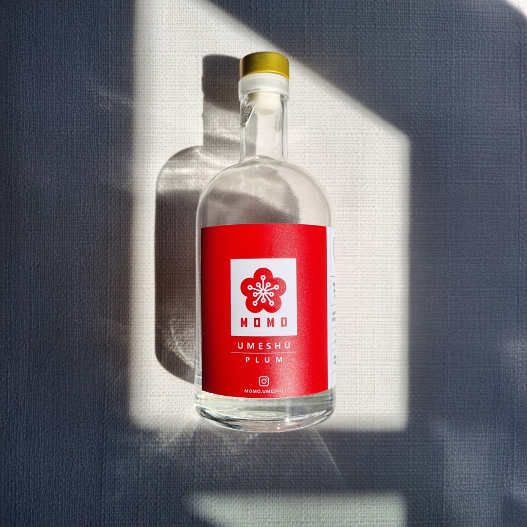 ขวดเหล้าเปล่า เหล้าบ๊วย MOMO UMESHU 750 ML