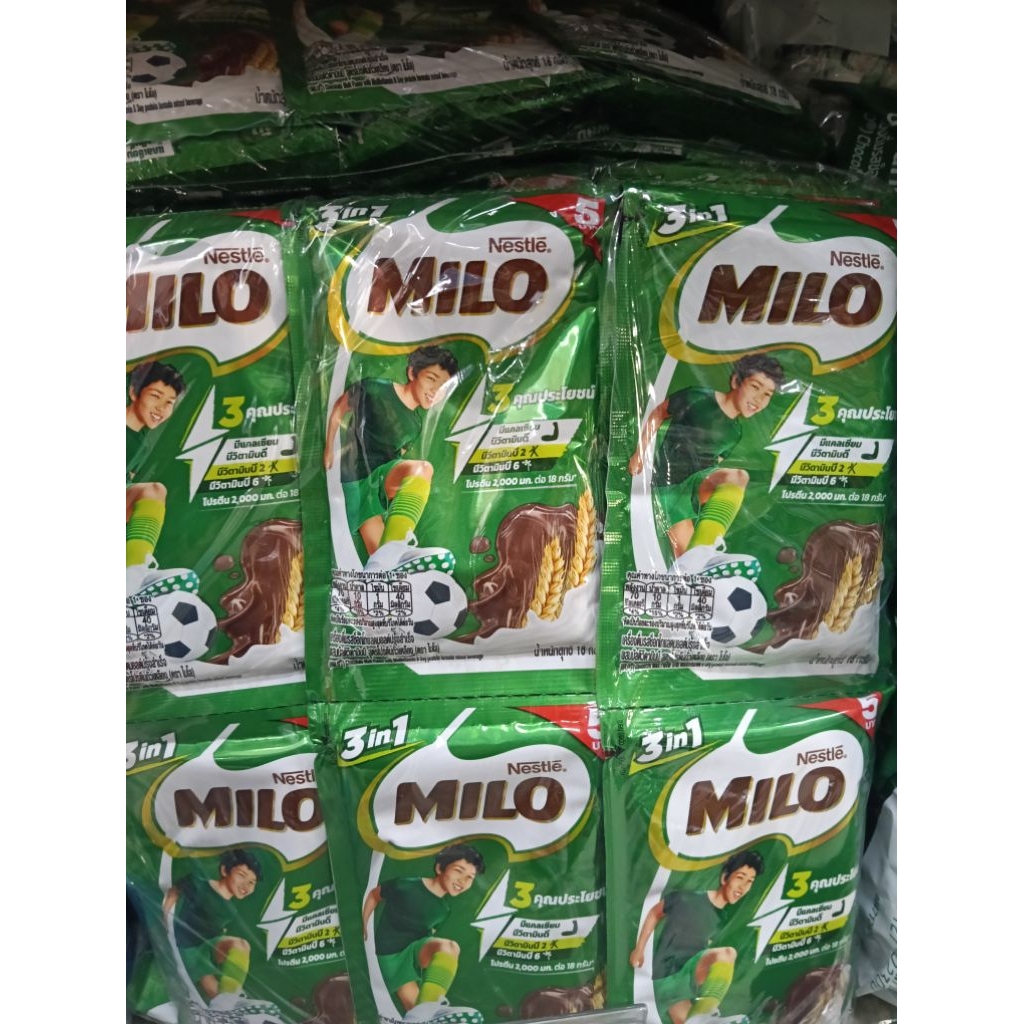 24 ซอง เครื่องดื่มไมโล 3in1 18 กรัม