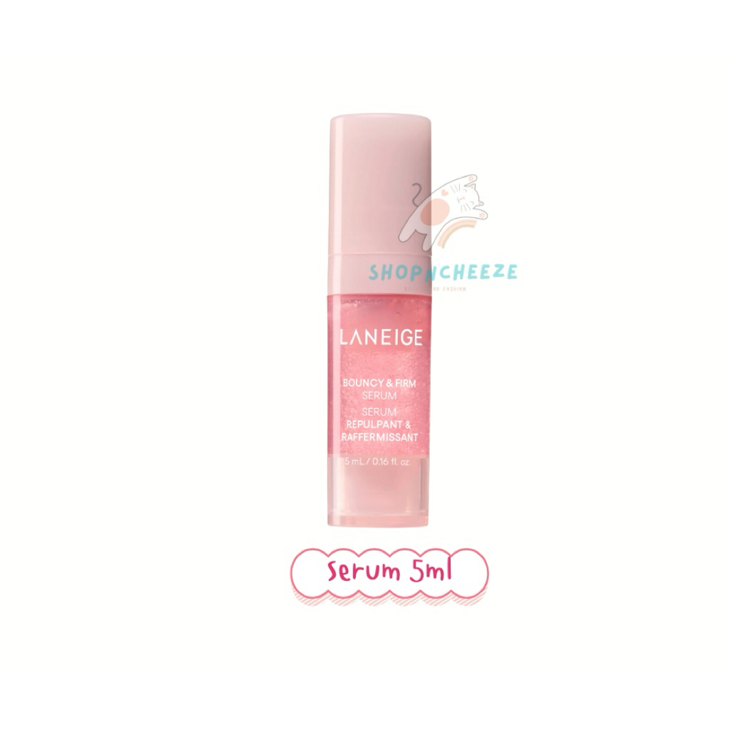 หมดอายุ 2027/2028 Laneige : BOUNCY&FIRM Lip treatment 2g / Serum 5ml / Eye Sleeping Mask 3ml/ Sleeping Mask10ml - รูปที่ 3