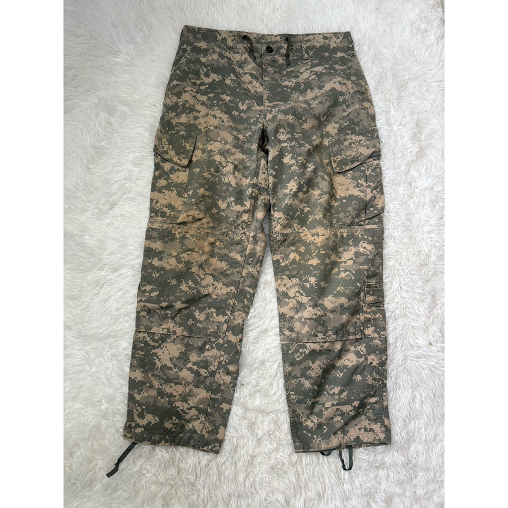 กางเกงทหารขายาว USA ACU รอบเอว31-36“ยาว40”จากเป้ามาขา30“ปลายขา8“ มือสองของแท้ ตามภาพ