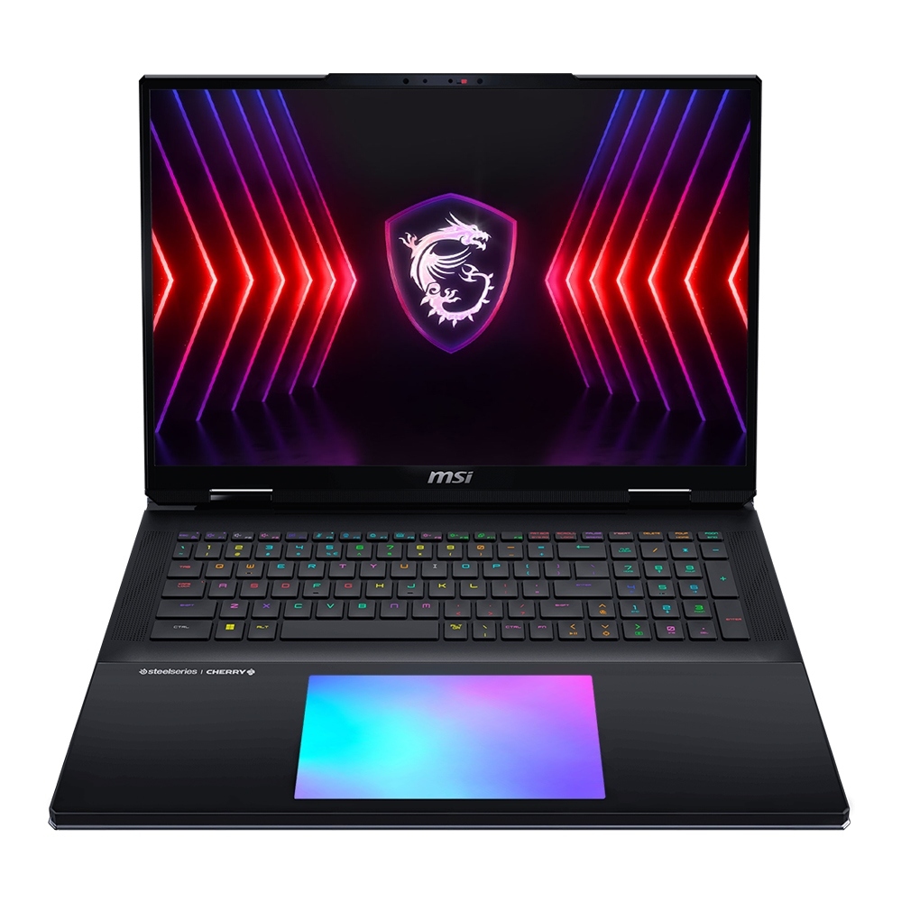 NOTEBOOK MSI TITAN 18 HX i9-14900HX + RTX 4090 + RAM DDR5 64GB + Display: 18 นิ้ว UHD (3840x2400) Mi