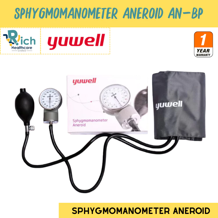 Yuwell Sphygmomanometer Aneroid AN-BP เครื่องวัดความดันโลหิตแบบเข็ม ชนิดพกพา [1 Year Warranty]