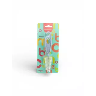 Nipple Brush แปรงล้างจุกนมสำหรับเด็ก หัวไนลอน/หัวฟองน้ำ ใช้งานดี เหมาะสำหรับคุณแม่