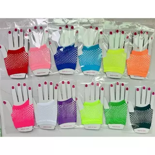 ถุงมือตาข่ายคาดนิ้ว สั้น-ยาว ยืดตามมือ เด็ก-ผู้ใหญ่ใส่ได้พร้อมส่ง!