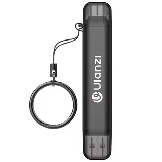 Ulanzi CR1 3in1 USB Card Reader การ์ดรีดเดอร์ ขนาดพกพา รองรับ SD/TF/USB ถ่ายโอนข้อมูลเร็ว 5Gbps