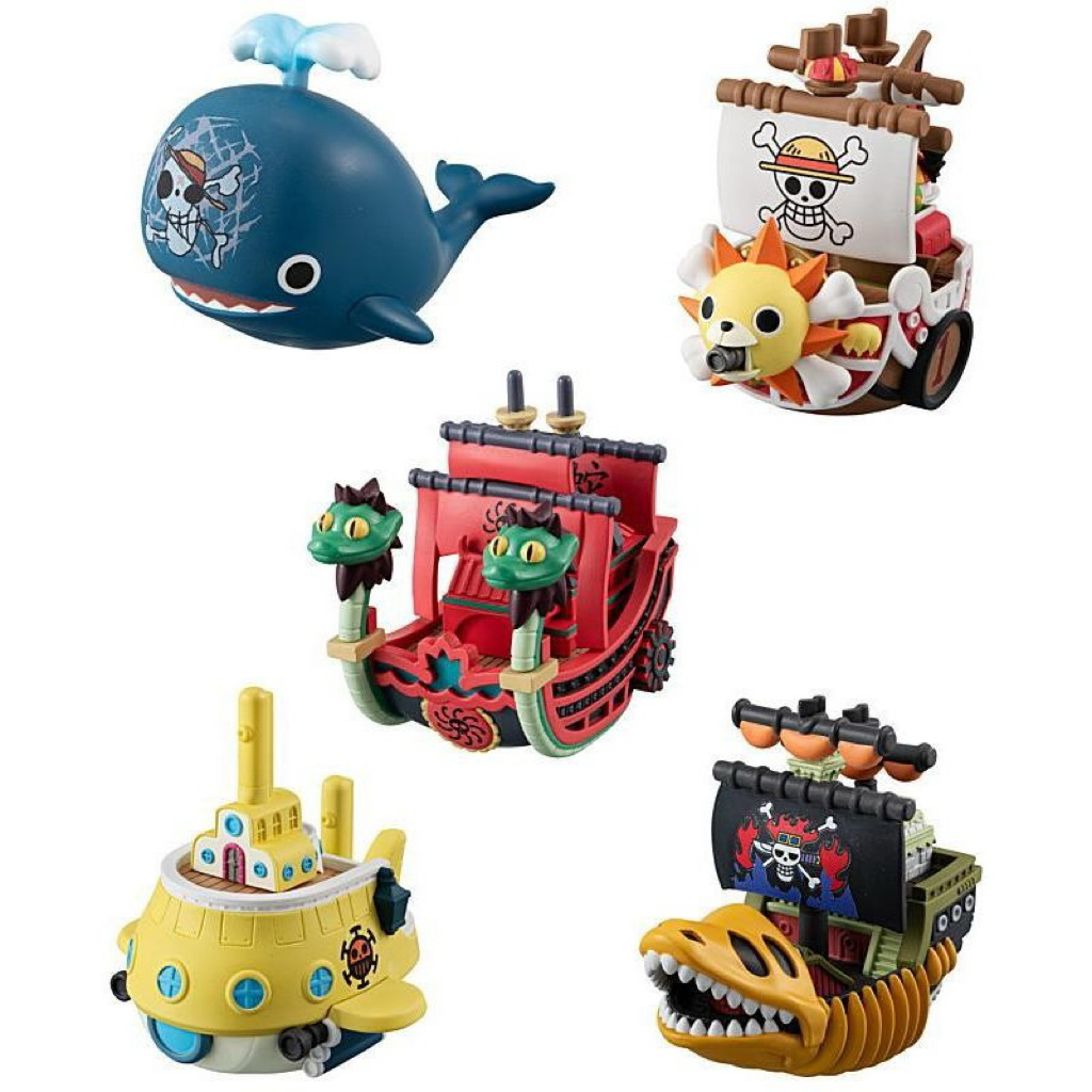 ‼️พร้อมส่งในไทย‼️ YuraColle Series ONE PIECE Grand Line Collection โมเดลเรือโจรสลัด สามารถแกว่งไปมาได้[ลิขสิทธิ์แท้💯🇯🇵] - รูปที่ 3