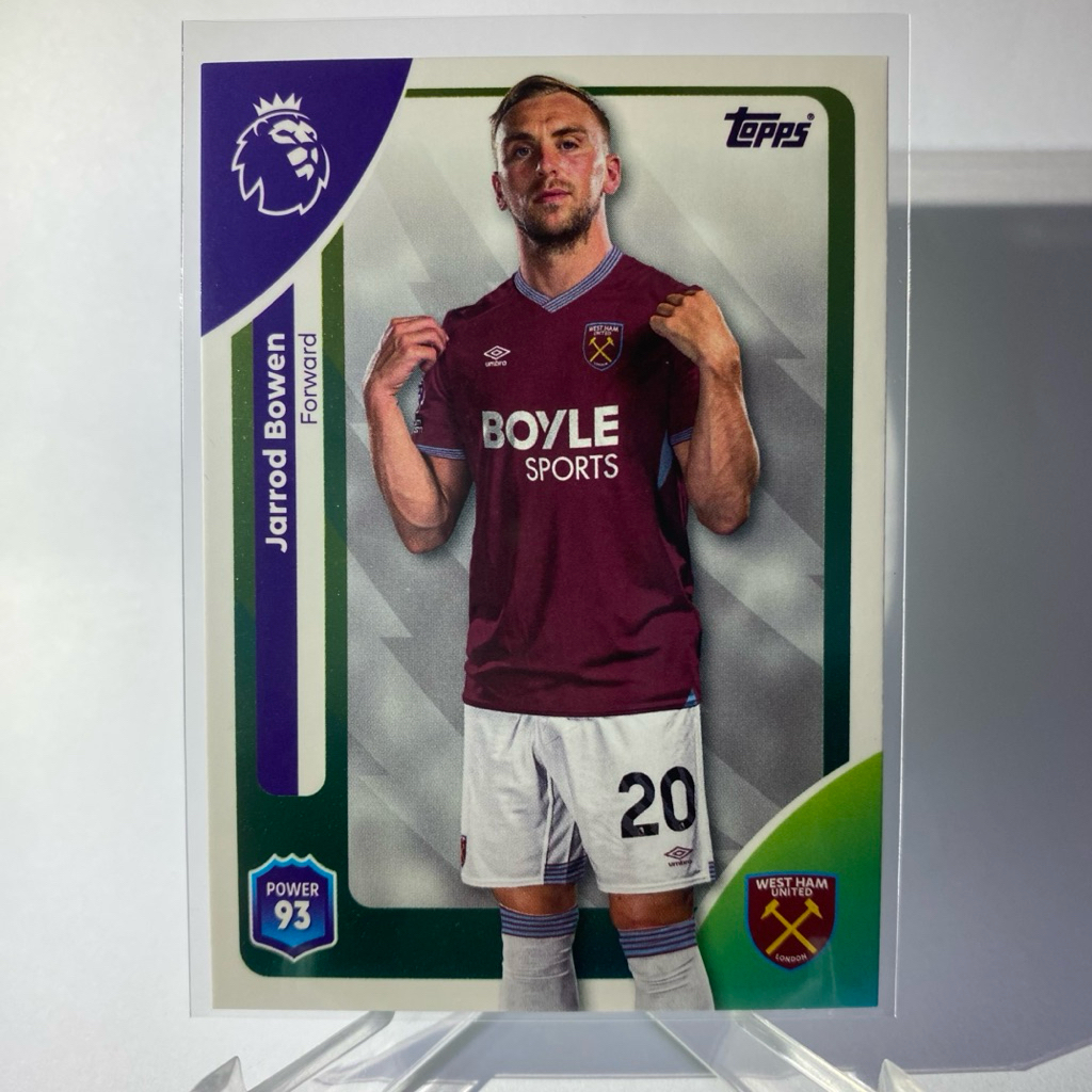 รวมการ์ดนักกีฬาฟุตบอล WEST HAM UNITED, TOPPS 2025