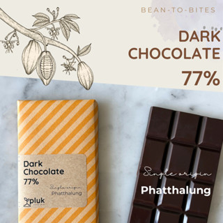 คราฟต์ช็อคโกแลต ดาร์คช็อคโกแลต 77% พัทลุง Craft Chocolate Da…