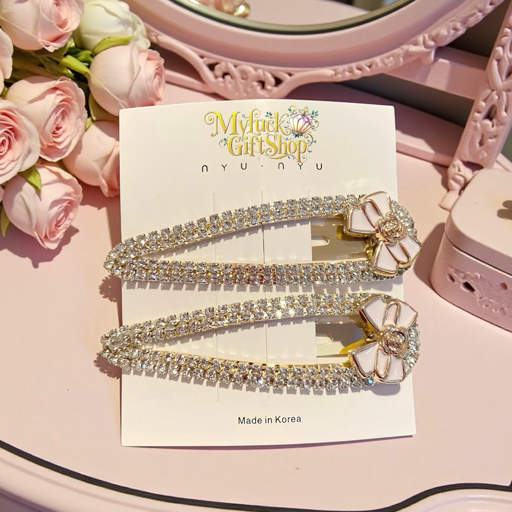 กิ๊บติดผมเกาหลีมี19แบบ1คู่ขนาดใหญ่7cm(ไม่ใช่งานจีน)งานดีตัวเรือนกิ๊บเกรดดีหรูหรา