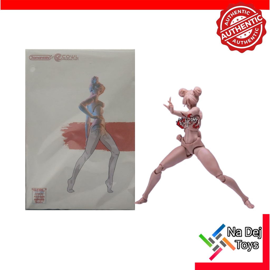 Romankey Female Body (Yellow Skin) 1/12 Figure โรแมนคีย์ บอดี้หญิง (สีเหลือง) ขนาด 1/12 ฟิกเกอร์