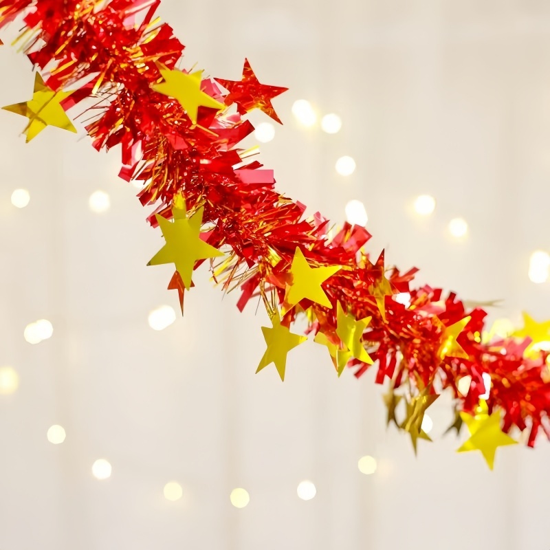 2026แถบสีตกแต่งปีใหม่ มงคล ธงแบนเนอร์ ธงตรุษจีน 2m สําหรับแขวนตกแต่งบันได บ้าน สําหรับตกแต่งเทศกาลตรุษจีน - รูปที่ 3