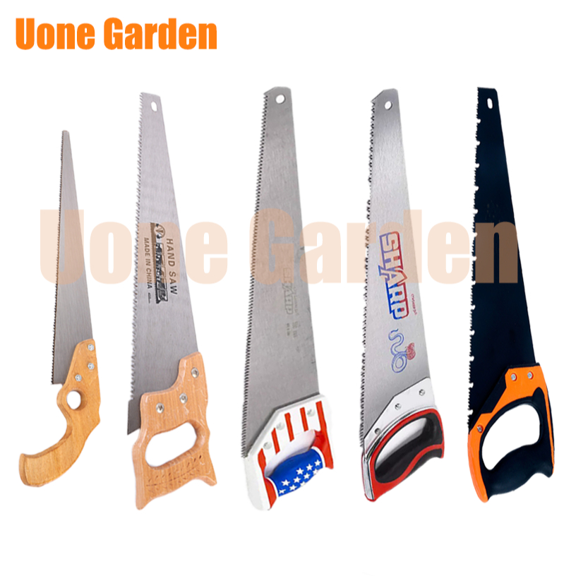 Uone Garden T026 เลื่อยมือนำเข้าจากเยอรมัน 65Mn เลื่อยมือ เลื่อยไม้ สวนเลื่อย คมกริบ ทนทาน