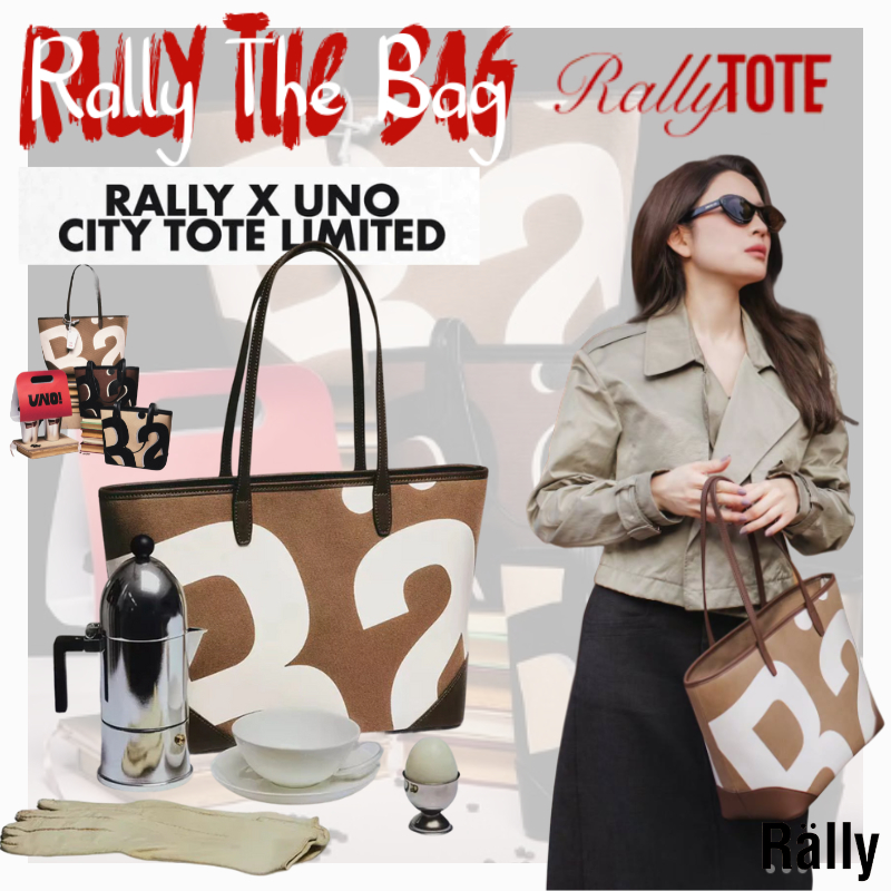 พร้อมส่ง💖แท้💯✅Rally City Tote Bag rally movement tote bag แรลลี มูฟเมนต์👜House Blend rally the bag แ