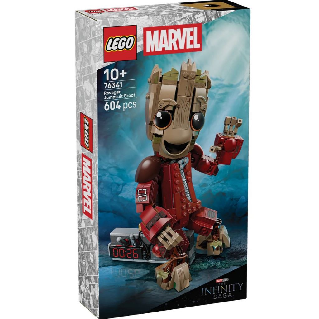 LEGO® | Marvel Ravager Jumpsuit Groot 76341