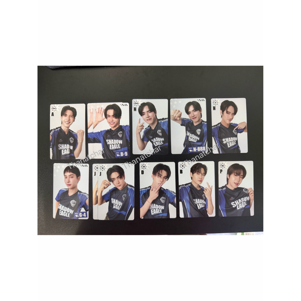 GMMTV Starlympic Card แบบแยก Shadow Eagle & Lightning cheetah