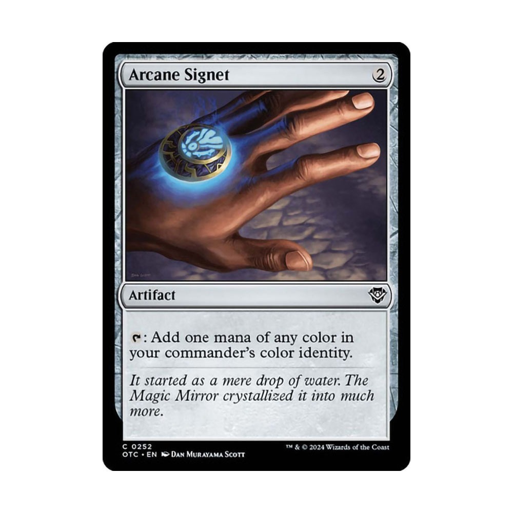 [MTG] Arcane Signet [ฺOTC] [ARTIFACT] [C] – Magic the Gathering SINGLES