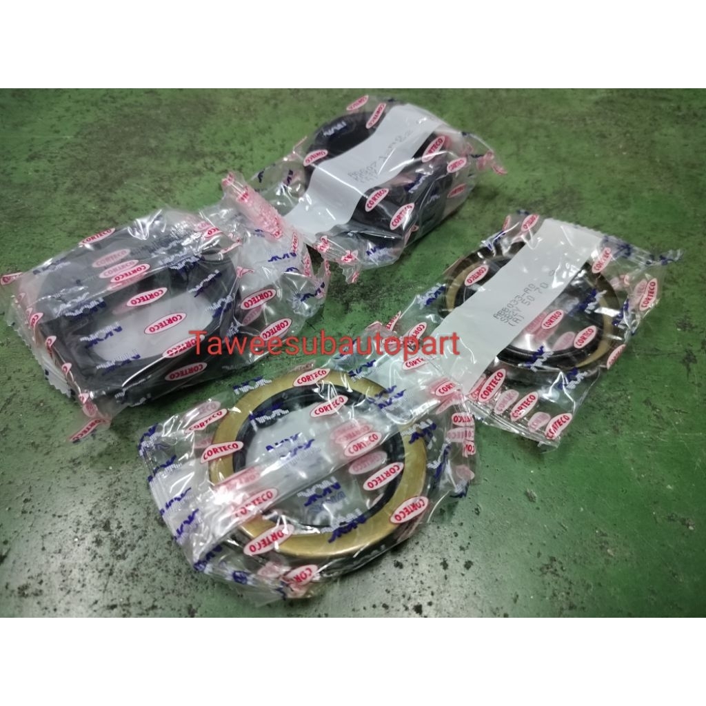 ซีลล้อหลัง (4ชิ้น) นอก+ใน RN50 LN50 LN56 LN80 LN90 ไมตี้เอ็กซ์  KC3Y 48 62 9 25 SB2Y 50 70 9 NOK