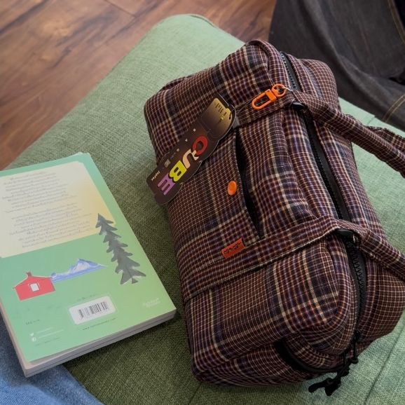 japfac CUBE Bag : Brownie Scott (new fabric)