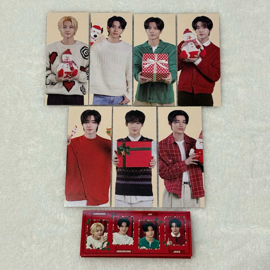 [ENHYPEN] พร้อมส่ง ENHYPEN WORLD COUPON CARD COLLECTION (Holiday Season Special ver.)