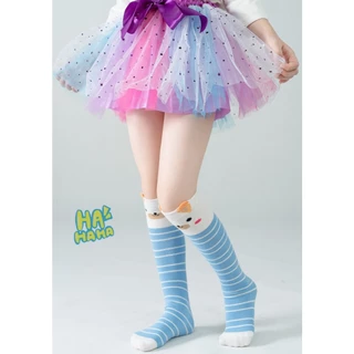 ShopAt.Two[SC-0019] ถุงเท้ายาวสำหรับเด็ก แฟชั่นสไตล์เกาหลี พร้อมส่ง