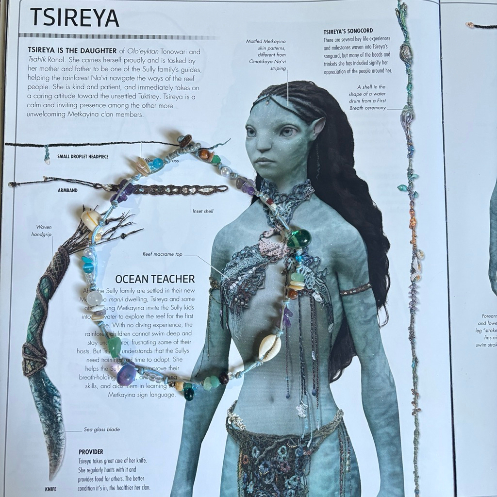 TSIREYA AVATAR สร้อยเชือกเทียน ออกแบบจากตัวละคร