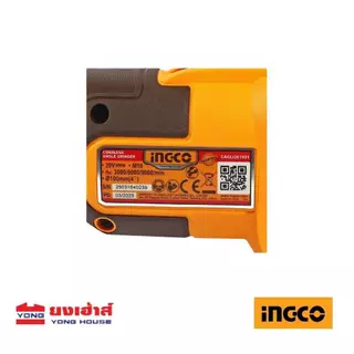 INGCO เครื่องเจียร์ไร้สาย 20 โวลต์ 4 นิ้ว รุ่น CAGLI261021 (900W) ครบชุด