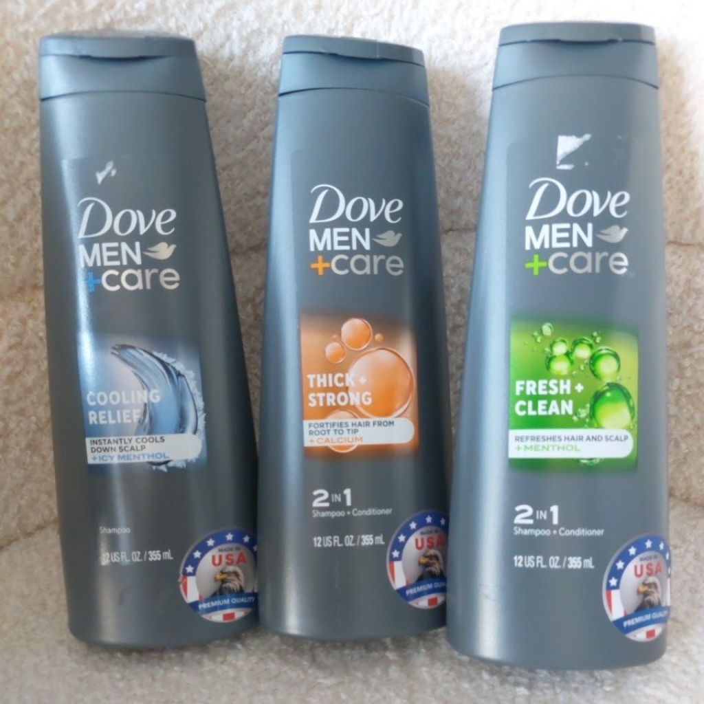 Dove men care shampoo 355 ml.product of usa