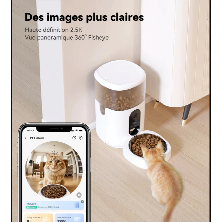 IMOU เครื่องให้อาหารสัตว์เลี้ยง น้องหมา น้องแมว  รุ่น PF1-4L