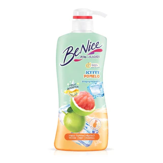 Be Nice บีไนซ์ ชาวเวอร์ Benice Shower ครีมอาบน้ำ ขวดปั๊ม450 มล. ถุงเติม สบู่เหลว 400มล.