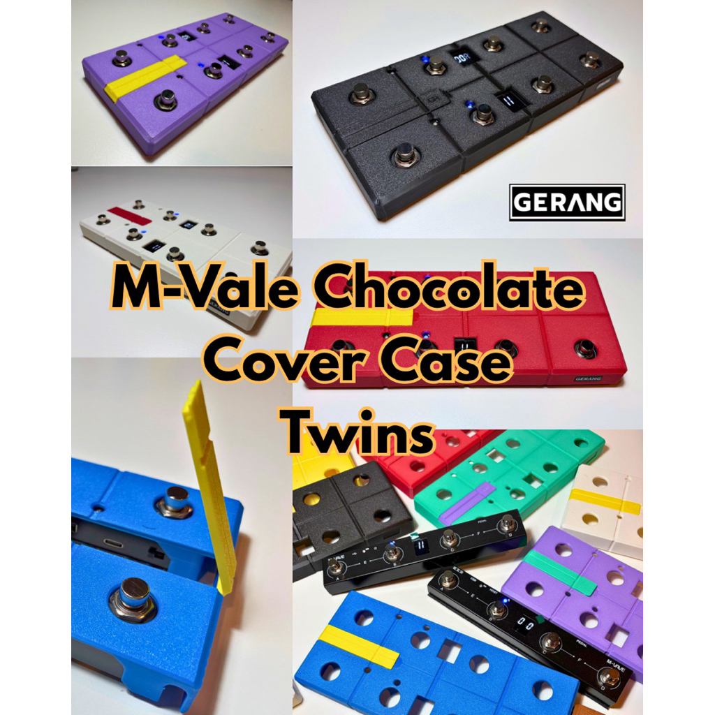 เคส M-Vave Chocolate รุ่น Twin ใส่ได้สองตัวทั้งรุ่นแรกและรุ่น Plus
