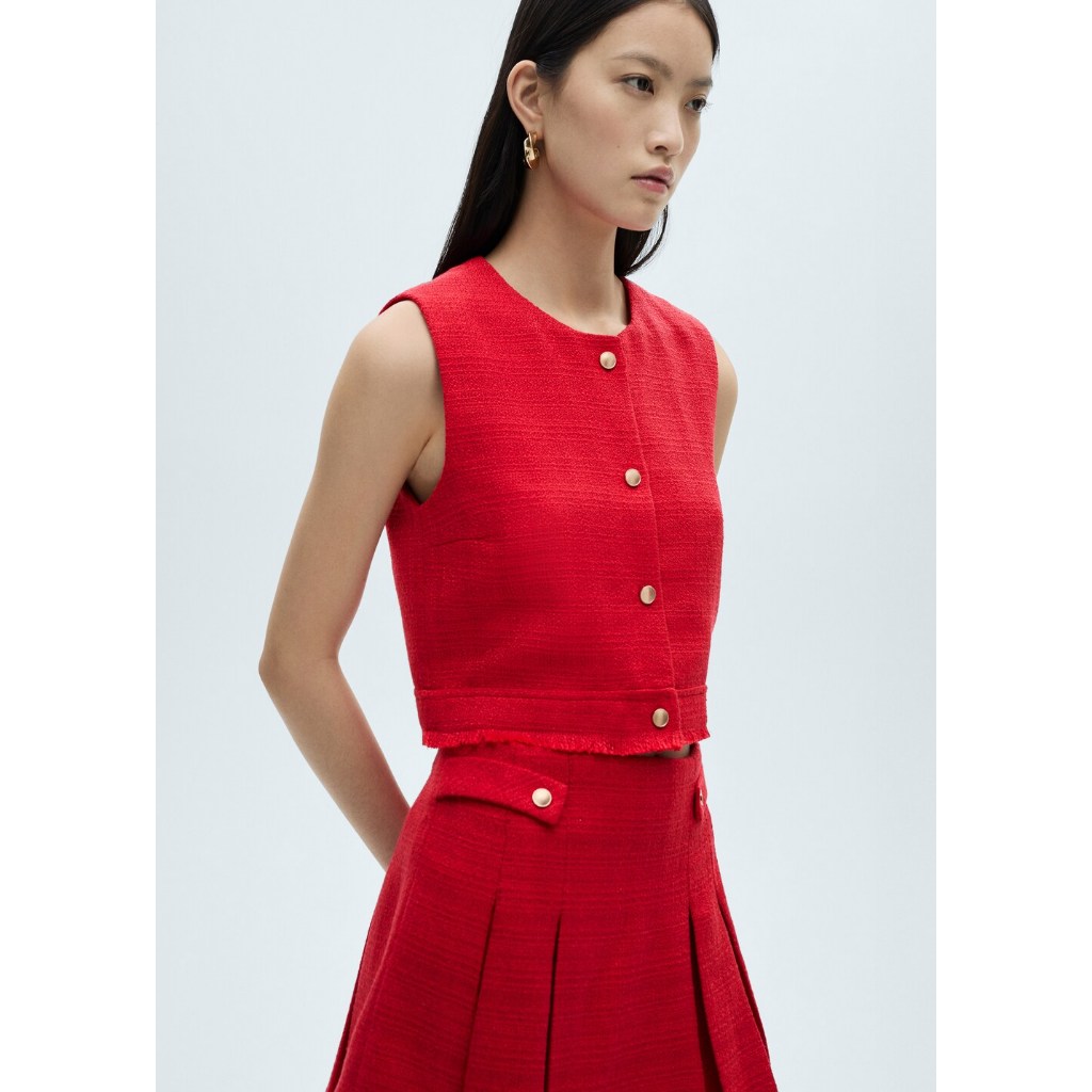 [MANGO] WAISTCOAT JOLIE-H  / เสื้อเวส รุ่น WAISTCOAT JOLIE-H Ref: 87022531