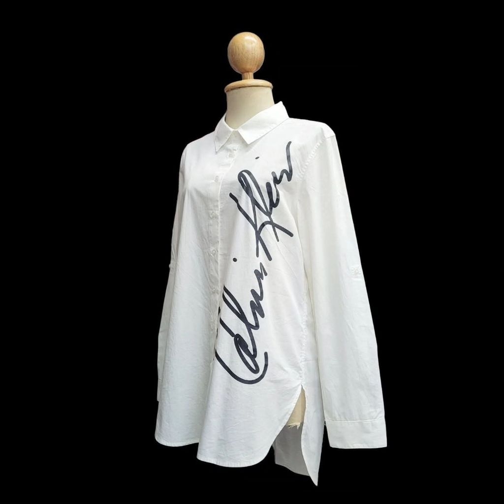 Signature Logo Button Down Shirt