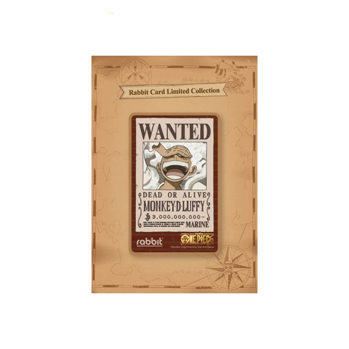 BTS Rabbit Card ONE PIECE (Limited!!)
