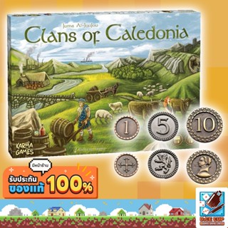 [ของแท้] Clans of Caledonia (Base Game/ Metal Coins/ Bundle)…