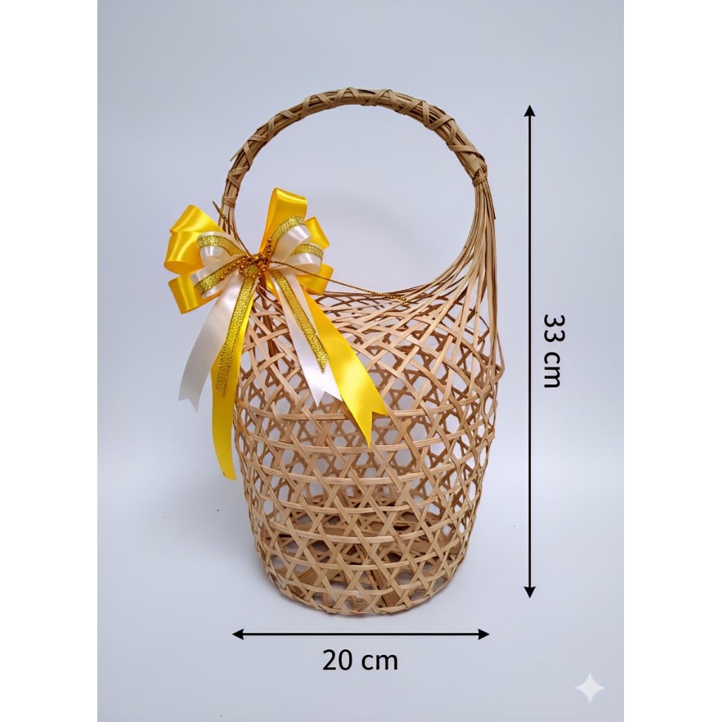 โบว์สำเร็จรูป💥สีเหลือง📌สินค้าพร้อมส่ง📌 ใช้ติดกล่องของขวัญกระเช้าของขวัญ วันปีใหม่ วันคริสต์มาส งานทำมือทุกชิ้น💥 - รูปที่ 2