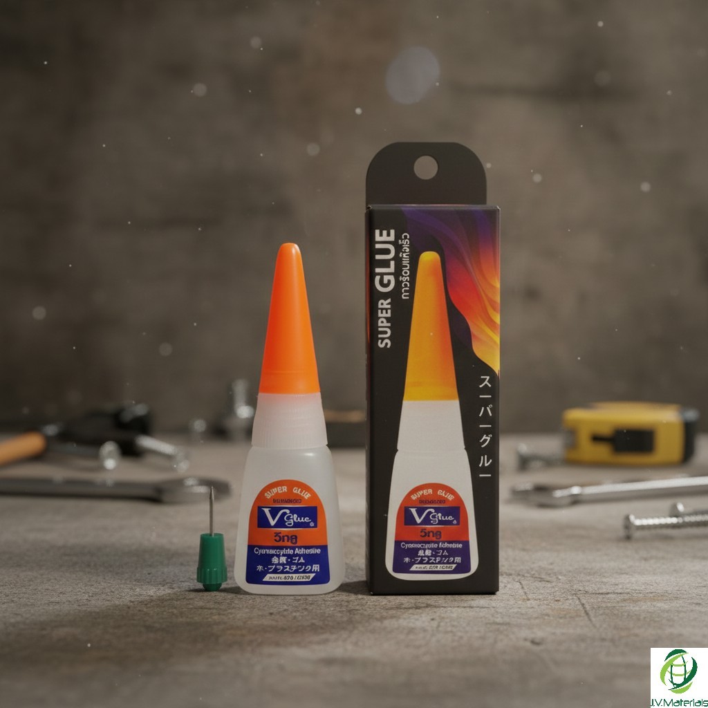 กาวร้อน V-Glue ขนาดพกพา10กรัม เพิ่มเนื้อกาวอีก 15% ยึดติดแน่น วัสดุเอนกประสงค์หรืองานฝีมือ
