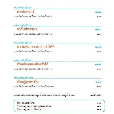 แม่บทมาตรฐาน ภาษาไทย ป.2 (อจท) หนังสือเรียน(ปกเก่า) - รูปที่ 2