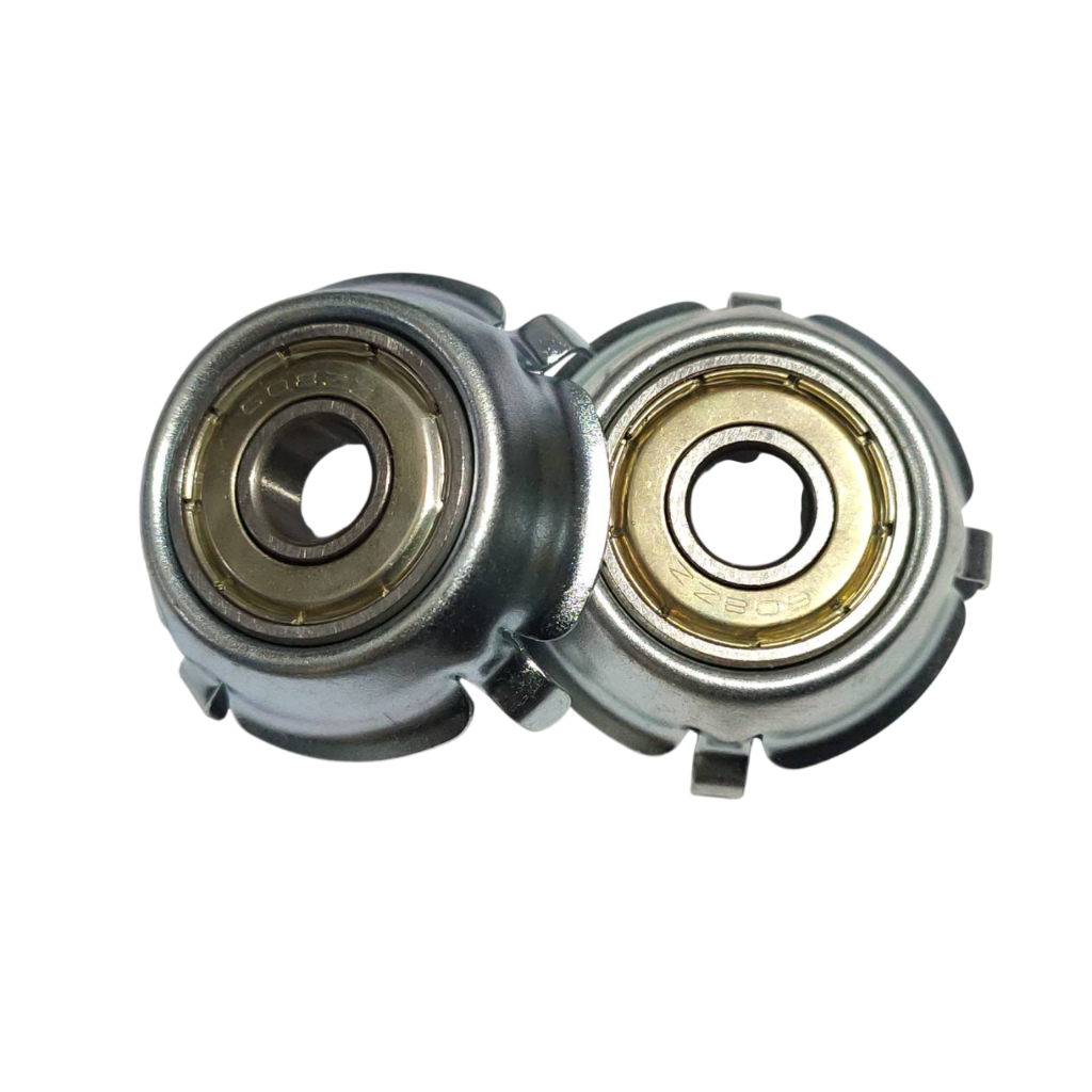 อะไหล่เเปลงบูช พัดลมฮาตาริ 14-16-18 นิ้ว ชุดซ่อมบูชพัดลม ฝาเหล็ก 4 ขาพร้อมลูกปืน608z  ครบหน้าเเละหลัง สำหรับกะโหลกเหล็ก - รูปที่ 3