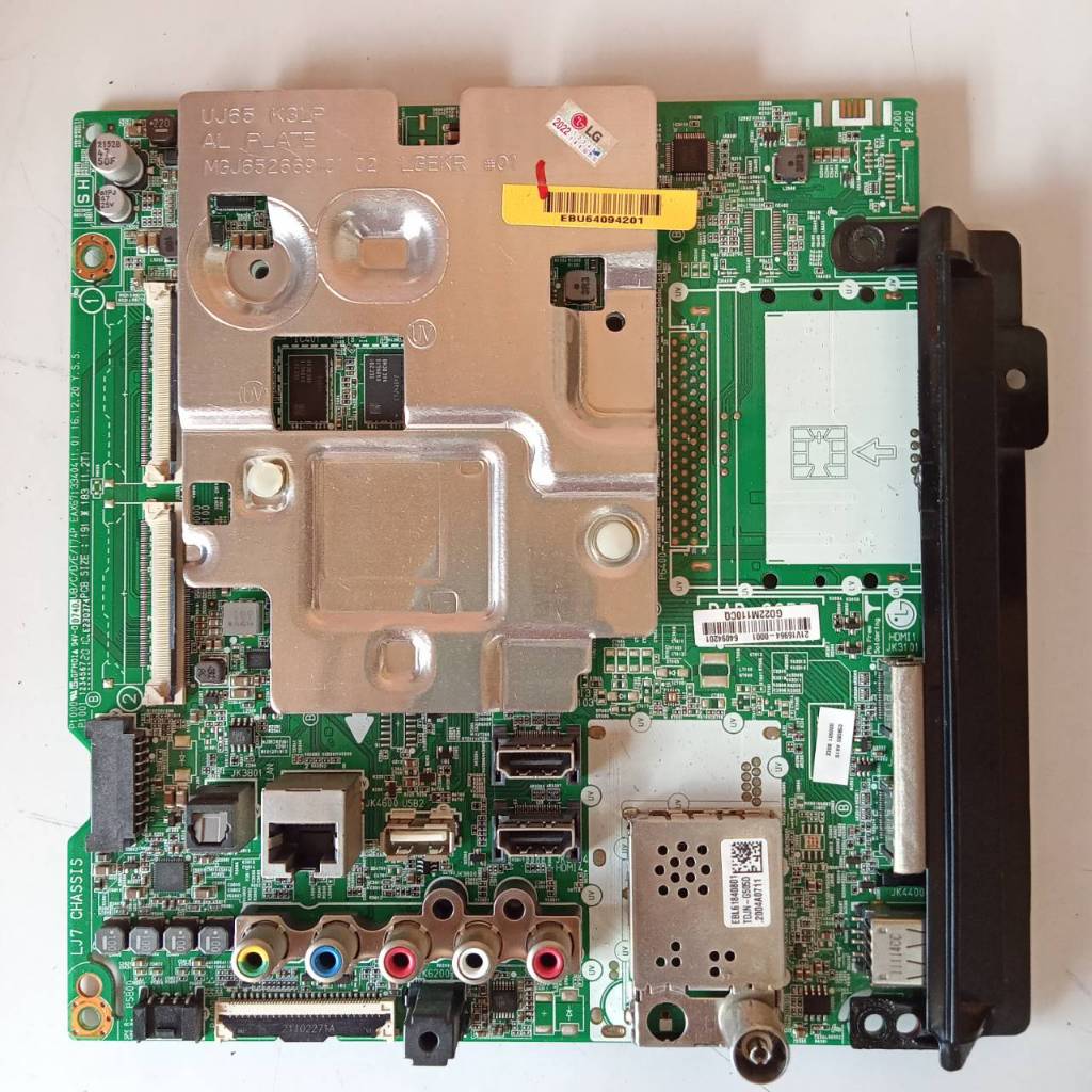 LGเมนบอร์ดทีวีLGรุ่น55UJ652T(55652T-TB.ATMTLJD)อะไหล่แท้ของถอดจากเครื่อง/พร้อมใช้งาน